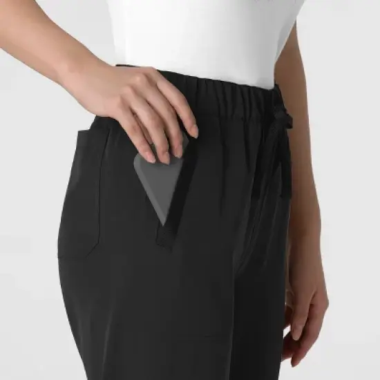 Wink Nova Women's Stovepipe High-Low Hem Scrub Pant image {5}