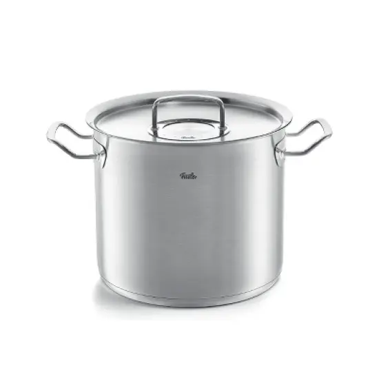 Fissler Original-Profi Collection Stainless Steel Tall Stock Pot with Lid image {7}