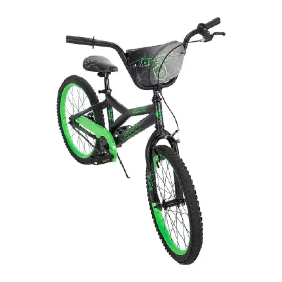 Huffy Decay 20" Kids' Bike - Black/Neon Green image {5}