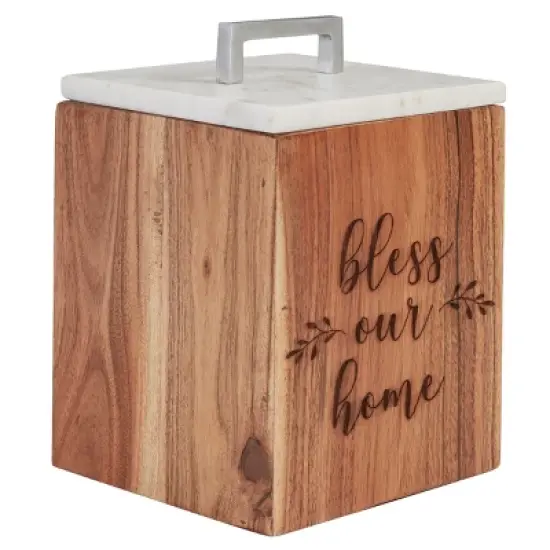 Park Designs Farmhouse Wood Canister - Small image {2}