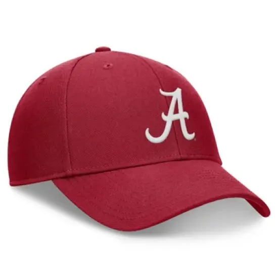 NCAA Alabama Crimson Tide Structured Vapor Hat: Adjustable Cotton Baseball Cap image {2}