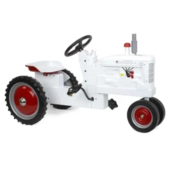 ERTL Farmall C White Demonstrator Pedal Tractor, Farmall 100th Anniversary, ERTL Limited Series ZFN44214 image {1}