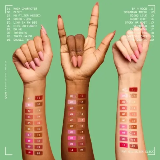 NYX Professional Makeup Fat Oil Slick Click Tinted Lip Balm - Profile Pic - 0.07oz image {3}