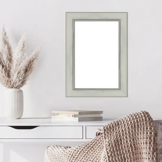 Amanti Art Flair Silver Patina Framed Dry Erase Magnetic Board image {7}