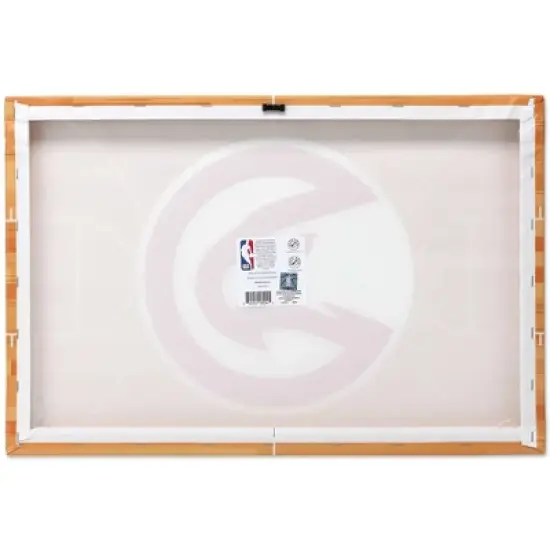 NBA Atlanta Hawks Court Canvas Wall Sign image {2}