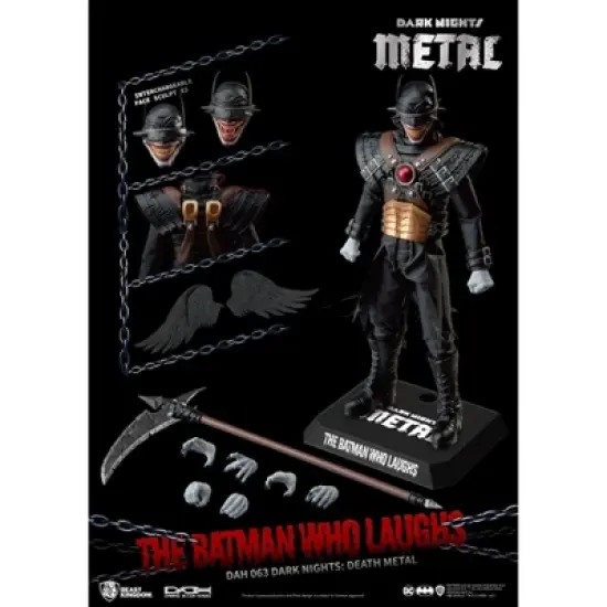 WARNER BROS Dark Nights: Death Metal The Batman Who Laughs (Dynamic 8ction Hero) image {2}
