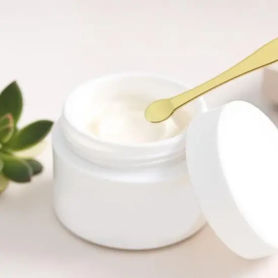 Unique Bargains Hangable Large Handle Mini Makeup Cosmetic Spoon 2 Pcs image {1}