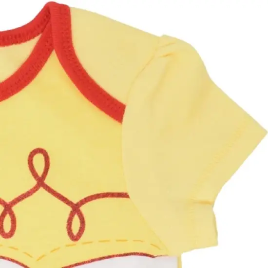 Disney Pixar Toy Story Jessie Bo Peep Baby Girls 5 Pack Bodysuits Newborn to Infant image {6}