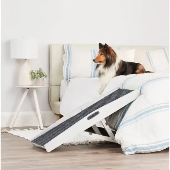 Carlson Heritage Indoor Dog Ramp - Gray/White image {5}