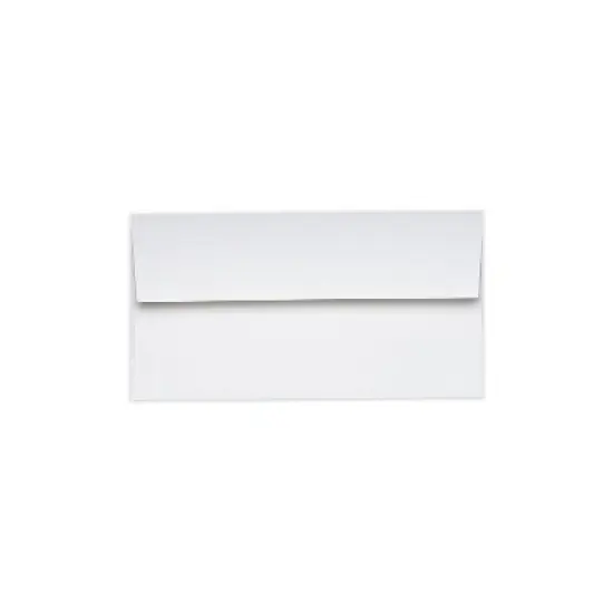 LUX Photo Greeting Invitation Envelopes (4 3/8 x 8 1/4) 50/Pack 70lb. Bright White (PHGC1-50) image {1}