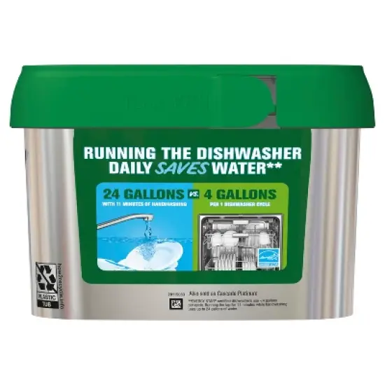 Cascade Fresh Scent Platinum Dishwasher Detergent ActionPacs + Cleaner Pods - 48ct image {12}