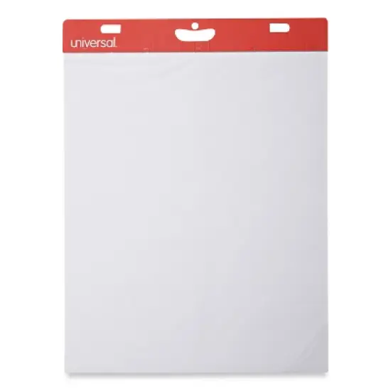 Universal Self-Stick Easel Pad, Unruled, 25 x 30, White, 30 Sheets, 2/Carton image {6}