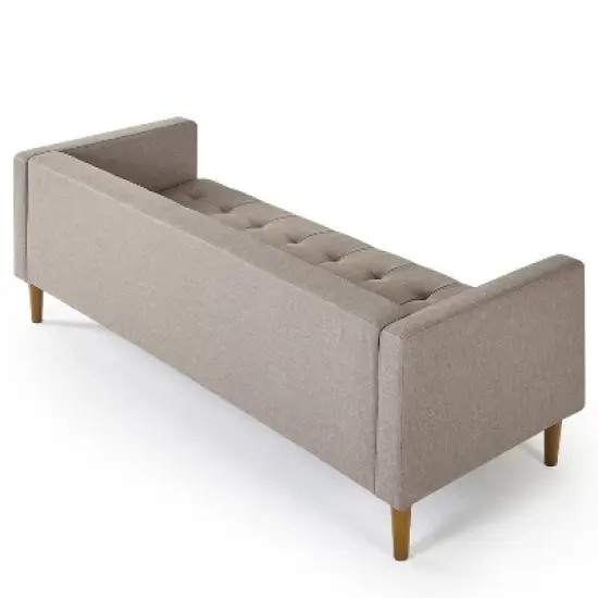 73" Pascal Sofa Oatmeal - Zinus image {6}