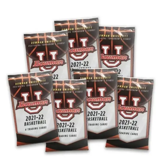 2021-22 Topps Bowman Basketball Trading Card Blaster Box image {2}