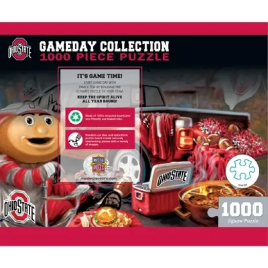 MasterPieces 1000 Piece Jigsaw Puzzle - NCAA Ohio State Buckeyes Gameday image {3}