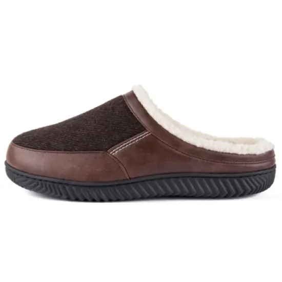 RockDove Men's Colton Faux Shearling Lined Slide Slipper image {2}