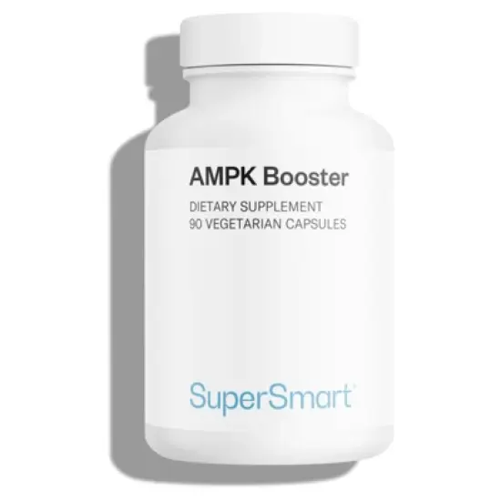 SuperSmart AMPK Booster - with Gynostemma Pentaphyllum, Berberine, Fisetin - AMPK Metabolic Activator | Non-GMO & Gluten Free - 90 Vegetarian Capsules image {8}