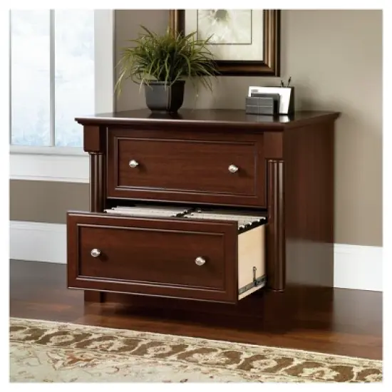 Palladia Lateral File Cabinet - Select Cherry - Sauder image {1}