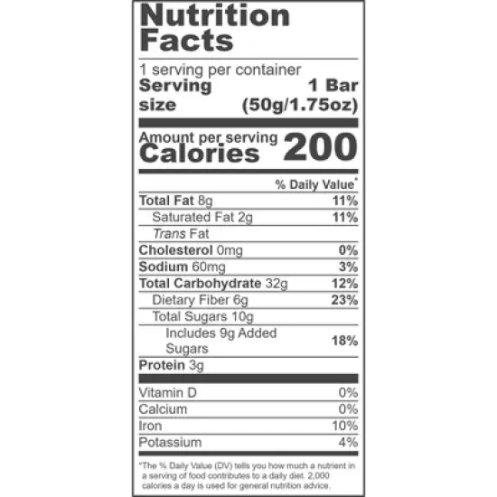 Dave's Killer Bread Organic Cocoa Brownie Blitz Bar - 12 bars, 1.75 oz image {5}