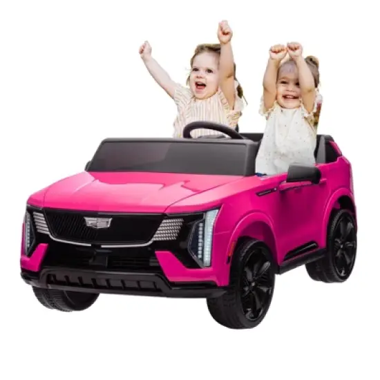 24V Kids Ride on Car Licensed Cadillac 2 Seater Ride on Truck Toy Battery Powered Electric Car for Toddlers image {9}
