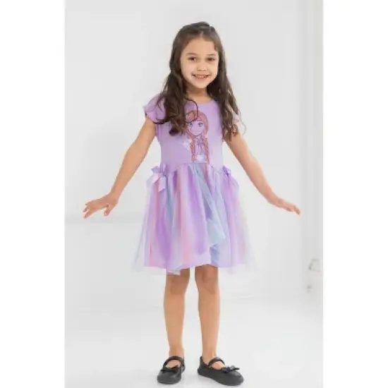 Disney Frozen Elsa Girls Dress Toddler image {1}