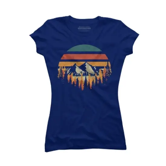 Junior's Design By Humans Deeply Wild By orangedan T-Shirt image {4}