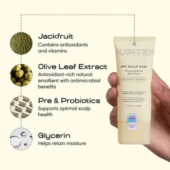 Jupiter Dry Scalp Care Renewing Scalp Moisturizer - 2.1 fl oz image {7}
