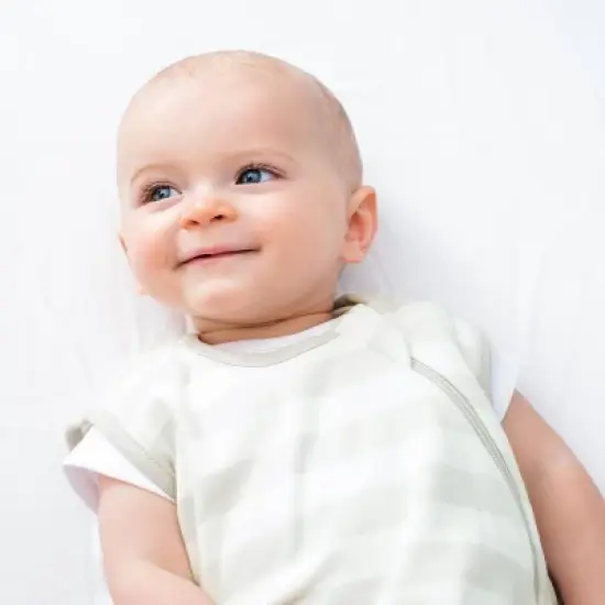 Ecolino Organic Cotton Basic Baby Swaddle Wrap, Gray, 18-36 Months image {3}