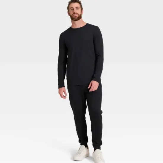 Men's Long Sleeve Soft Stretch T-Shirt - All In Motion&trade; image {2}