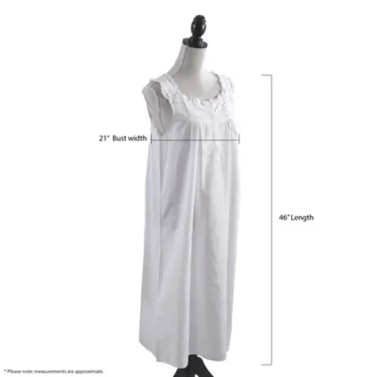 Saro Lifestyle Cotton Nightgown Dress image {3}