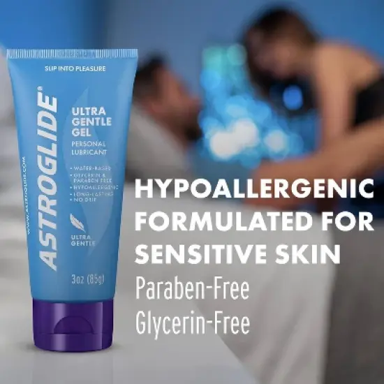 Astroglide&reg; Sensitive Skin Ultra Gentle Gel Personal Lubricant - 3oz image {2}