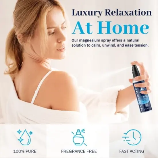 Pure Magnesium Oil Spray - 8 Oz image {2}