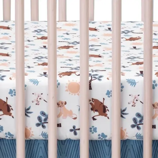 Lambs & Ivy Lion King Adventure Fitted Crib Sheet image {2}