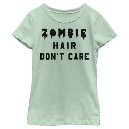 Girl's Lost Gods Halloween Zombie Hair Don't Care T-Shirt image {5}
