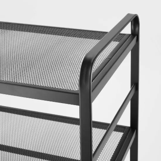 2 Tier Shoe Rack Metal Mesh - Brightroom&trade; image {2}