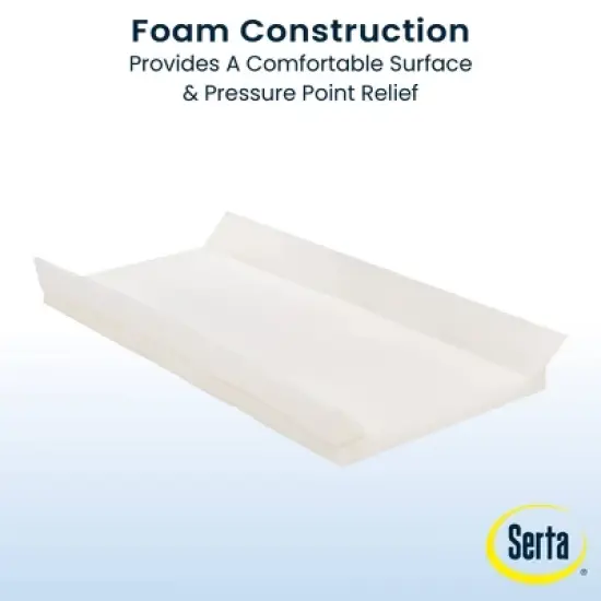 Serta Perfect Sleeper Changing Pad with Plush Cover - Gray image {6}