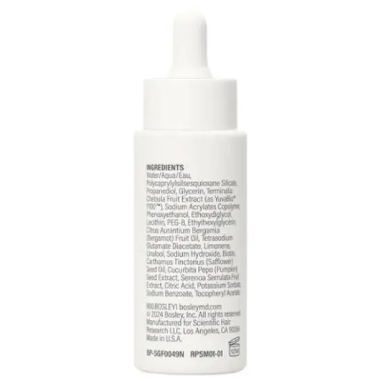 BosleyMD Revive + Densifying Hair Regrowth Serum for Men - 1 fl oz image {8}