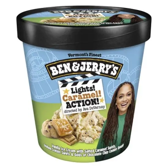 Ben & Jerry's Lights Caramel Action Ice Cream - 16 fl oz image {7}