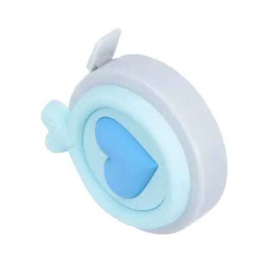 Unique Bargains Soft Dual Sided Heart Design Tape Rulers and Measuring Tools 60 Inch/1.5m image {2}