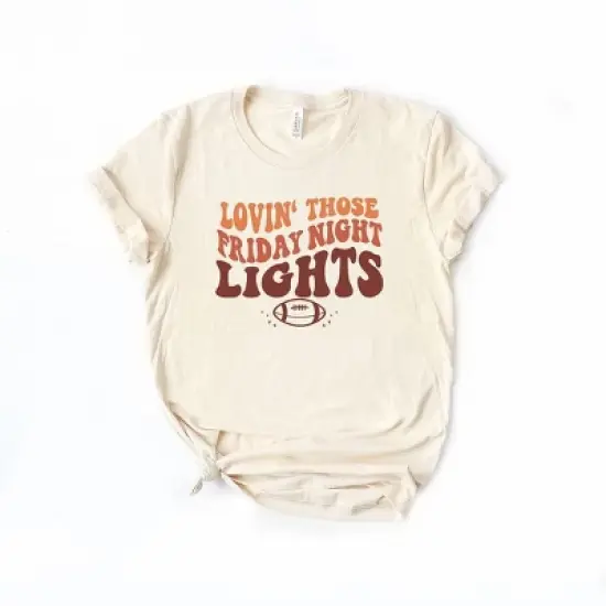 Simply Sage Market Women's Friday Night Lights Football Short Sleeve Graphic Tee image {5}