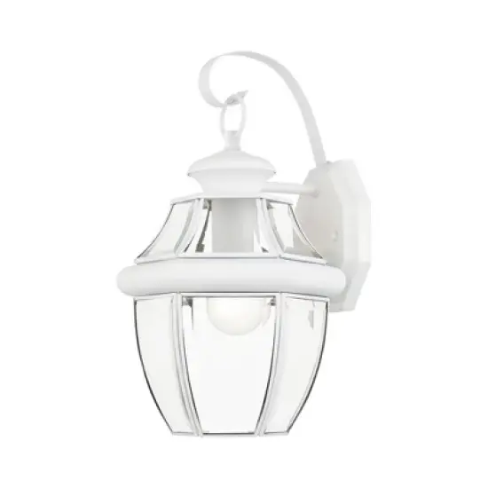 Livex Lighting Monterey 1 - Light Wall Light in  White image {2}