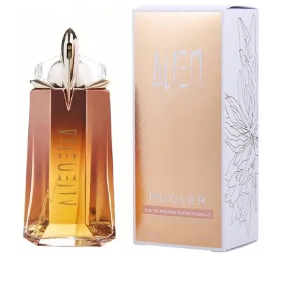 Alien Goddess Supra Florale By Thierry Mugler Women Cactus Flower, Immortelle, Jasmine Sambac, Desert Rose, Amber Eau De Parfum Spray 3 Oz image {1}