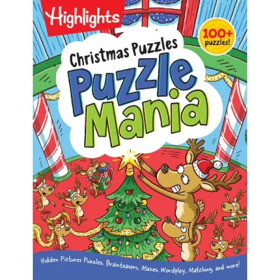 Christmas Puzzles - (Highlights Puzzlemania Activity Books) (Paperback) image {1}