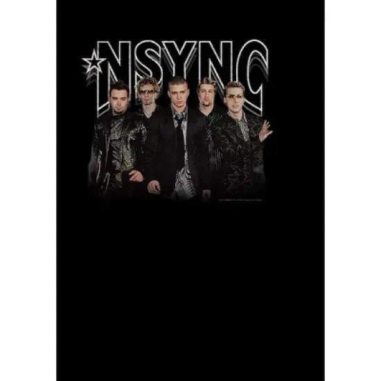 Men's NSYNC Rocker Band Pose Sweatshirt image {1}