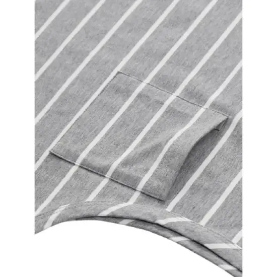 Lars Amadeus Men's Vest Round Neck Color Block Sleeveless Basic Tank Top image {5}