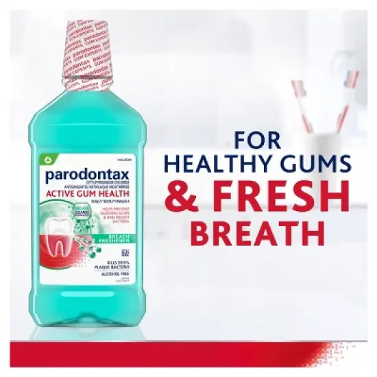 Parodontax Active Gum Health Breath Freshener 500ml/3pk image {2}