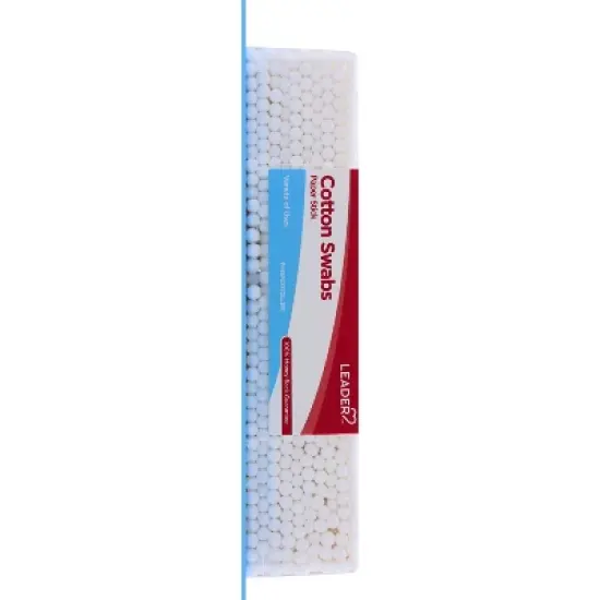 Leader Paper Sticks Cotton Swabs 375 ct image {6}