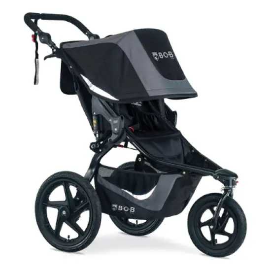 BOB Gear Revolution Flex 3.0 Jogging Stroller - Graphite Black image {14}