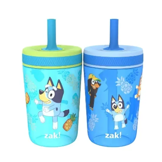 Zak Designs 2pk 15oz Bluey Kelso Tumbler Set image {6}