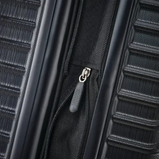 American Tourister Kids' Mickey Molded Hardside Carry On Spinner Suitcase - Black image {6}